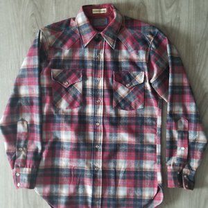Pendleton - Western Plaid Shirt - Small